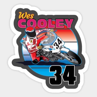 Wes Cooley Sticker